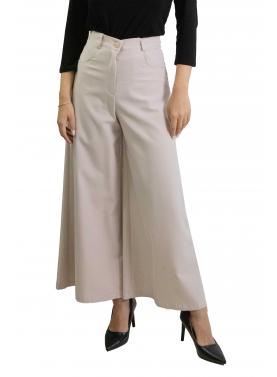 Pantalone palazzo con bottone  Options